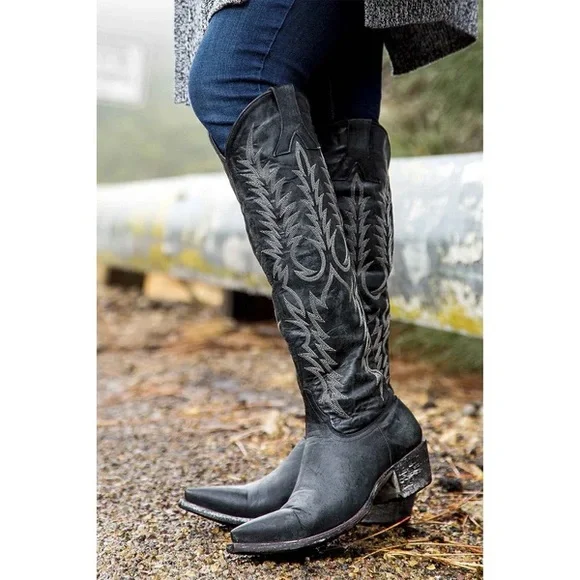 Old Gringo Mayra Black Boot - Picture 1 of 10